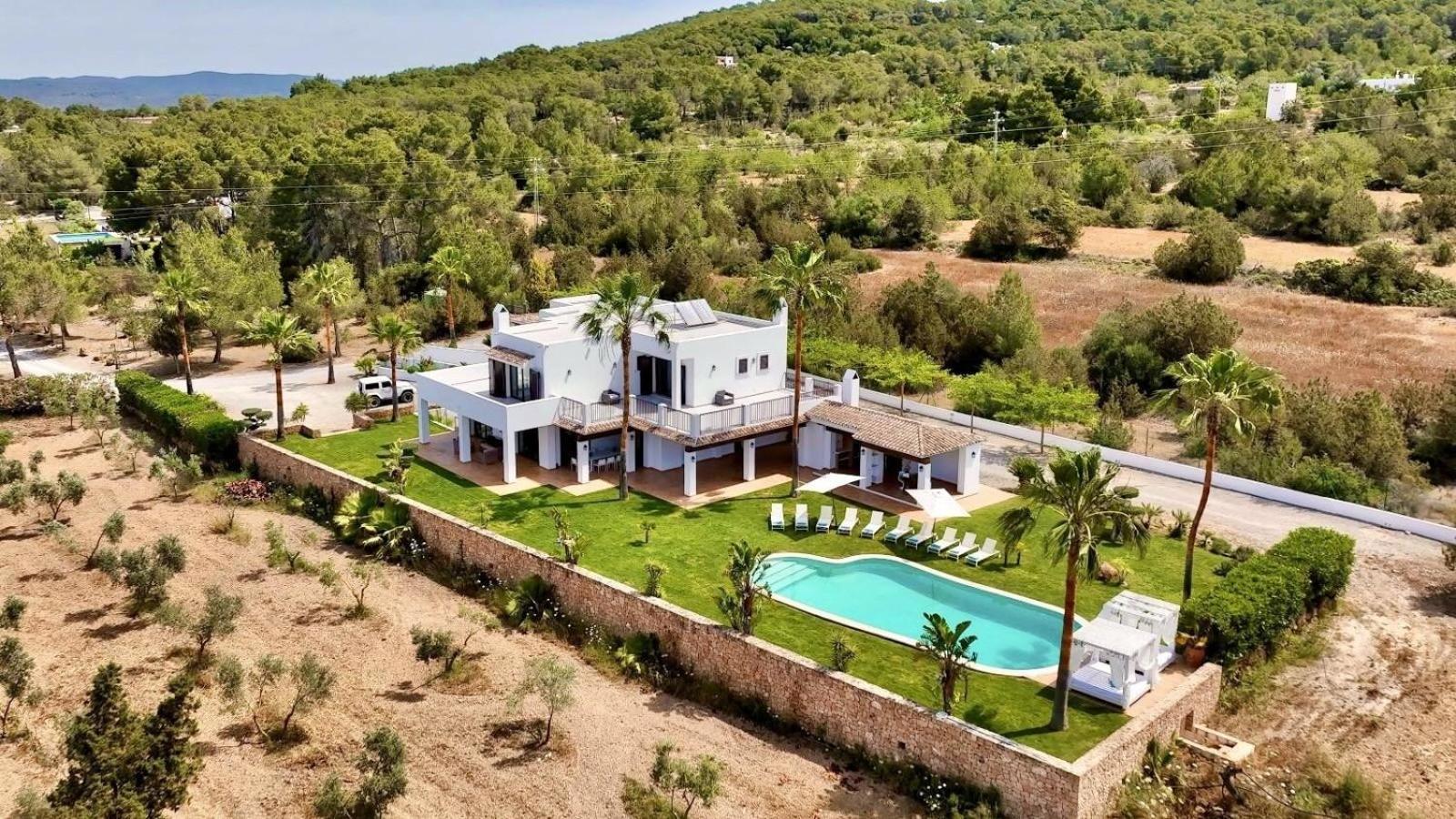 聖安東尼奧Ferienhaus Mit Privatpool Fuer 10 Personen Ca 450 Qm In Bella Vista, Ibiza Westkueste Von Ibiza别墅 外观 照片